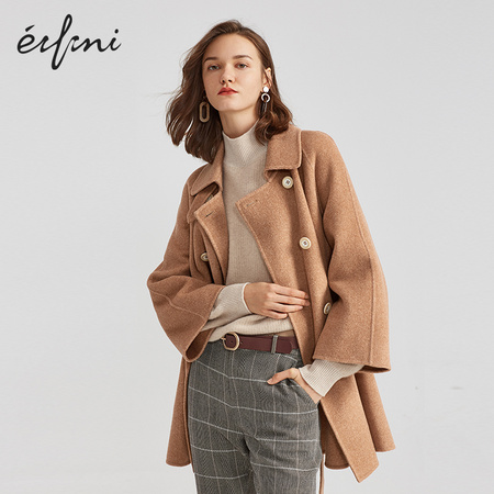 Eifini 伊芙丽 1A9970391 女士外套双面呢大衣