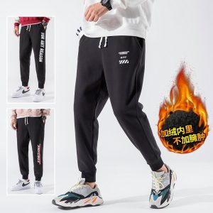 牧西尼 秋冬加绒休闲裤