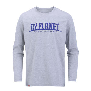 地球科学家 棉氨汗布面料 男女休闲透气长袖T恤 54元包邮