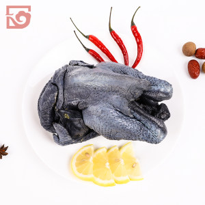 正德 农家散养乌鸡 净重850g*2只 新鲜现杀