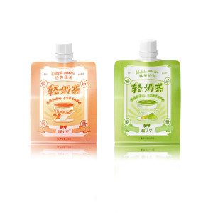 猫的天空之城 0蔗糖爆摇奶茶 手摇网红奶 4包装