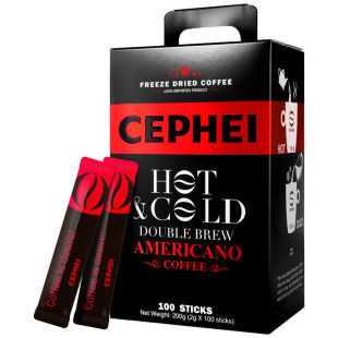 CEPHEI 奢斐 小红标冻干黑咖啡 1g*50支