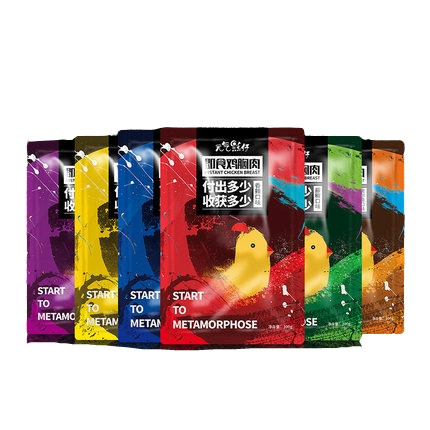 元气熊仔 即食鸡胸肉 100g*9袋