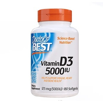 Doctor's Best 维生素D3 180粒 *2件