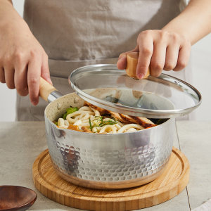 淘宝心选 日本大金不粘涂层 雪平锅 18cm