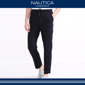 美国 Nautica 诺帝卡 男士棉氨竹节棉 居家休闲裤 125元抢先价