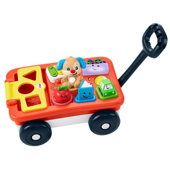 京东PLUS会员：Fisher-Price 费雪 GHV16 声光皮皮收纳学步手推车