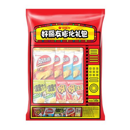 Orion 好丽友 膨化大礼包 548g *5件