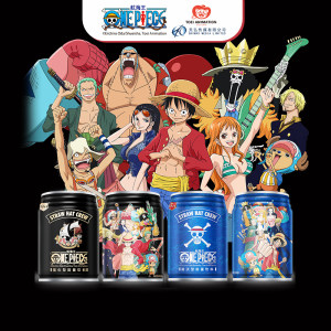 悠小君 航海王联名款 牛磺酸维生素能量饮料 240ml*6罐