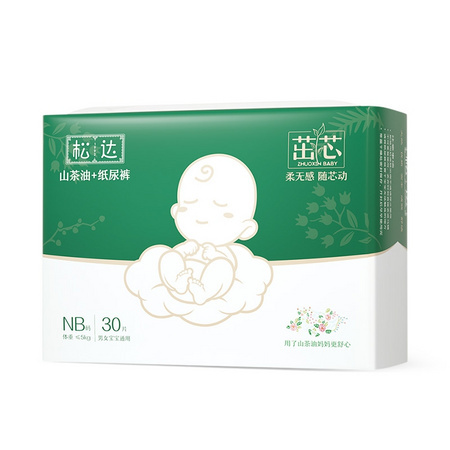 松达 茁芯婴儿纸尿裤 NB 30片