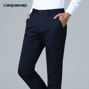 卡丹路 男士直筒修身 商务休闲裤 有加绒款