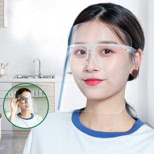 PISSA 厨房炒菜防油烟面罩