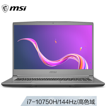 MSI 微星 创造者 Creator 15M 15.6英寸笔记本电脑（i7-10750H、16GB、512GB、GTX 1660Ti Max-Q）