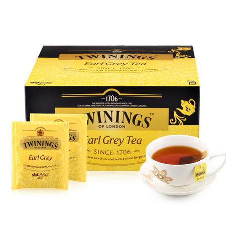 88VIP：Twinings 川宁 豪门伯爵红茶 2g*50袋 *2件