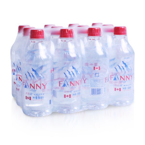 加拿大进口 芬尼湾 冰川饮用水 500ml*12瓶 低氘弱碱水