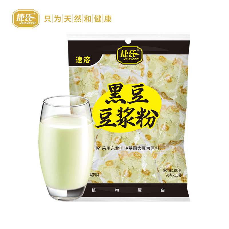 捷氏早餐黑豆豆浆粉300g