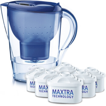 BRITA 碧然德 Marella XL 净水壶+三代滤芯 一壶七芯