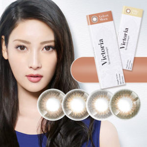 菜菜绪同款 日本 维多利亚 日抛美瞳 10片