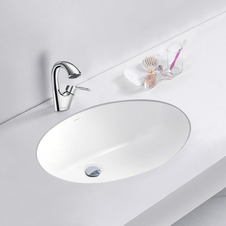 MOEN 摩恩 SW50720W 陶瓷台下洗手盆