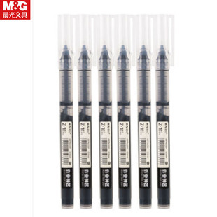 M&G 晨光 M2001 Z1直液式大容量速干走珠笔 0.5mm 6支装 三色可选