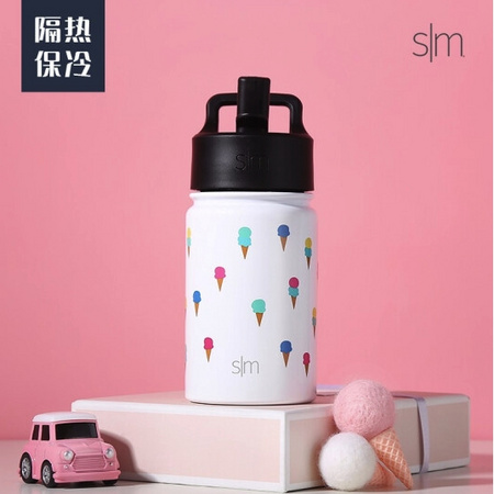 simple|modern 儿童保温杯 带吸管 280ml