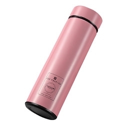 Big car 大卡 不锈钢保温杯 450ml 俏皮粉