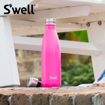 京东PLUS会员：swell 304不锈钢保温杯 粉色比基尼 500ml
