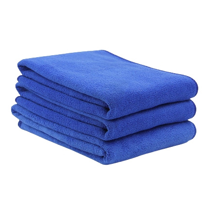 Rosekey 洛饰奇 蓝色磨绒洗车毛巾 30*30cm 3条装