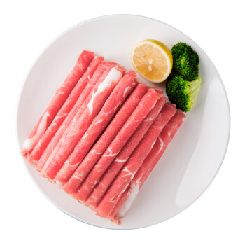 京东PLUS会员、限地区： HONDO BEEF 恒都牛肉 牛肉卷 380g