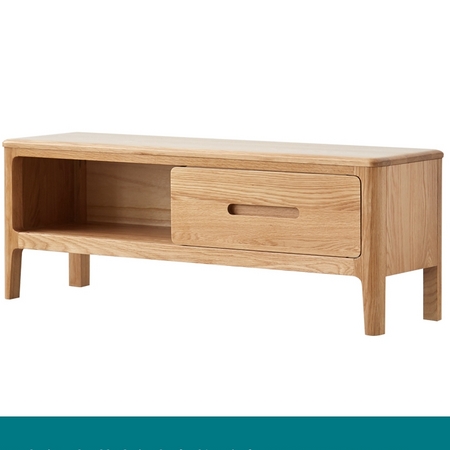 原始原素 A5084 ​纯实木电视柜 1.2*0.36*0.45m（单门三抽屉）