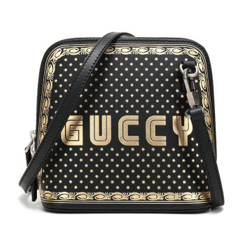 GUCCI 古驰 511189 0GUYN Guccy印花皮革单肩包