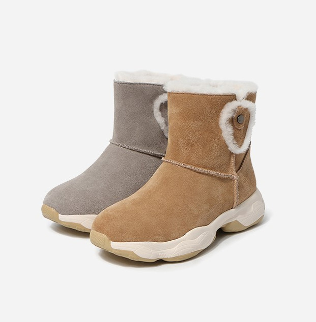 百亿补贴！BeLLE 百丽 3I540DD9 女士加绒雪地靴