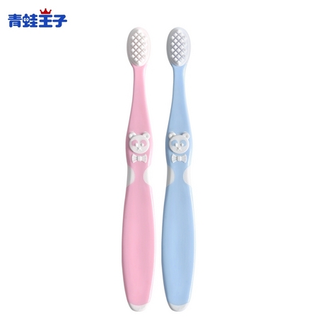 FROGPRINCE 青蛙王子 宝宝乳牙牙刷 2只装