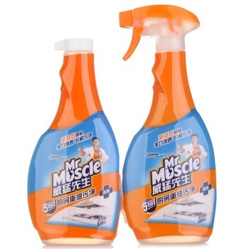 88VIP：Mr Muscle 威猛先生 厨房油污净 455g*4瓶 *4件