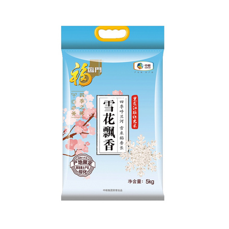 88VIP：福临门 大米四季之味 雪花飘香米 5kg *6件