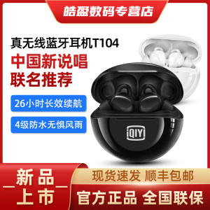 爱奇艺 入耳式降噪蓝牙耳机 蓝牙5.1连接