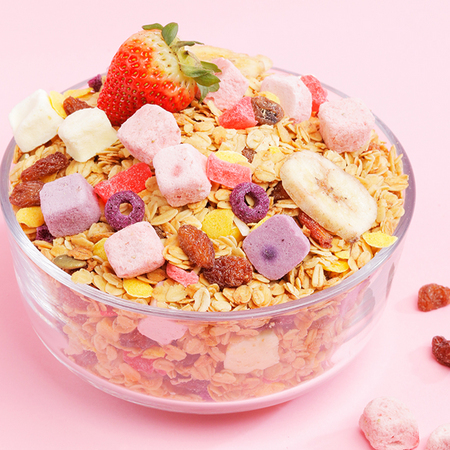 夕世珍宝 水果烘焙麦片 400g *2件