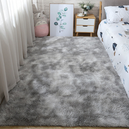 移动专享：欧缔兰 卧室房间长毛地毯 40*60cm 6.9元包邮（2人拼购