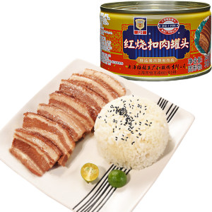 上海梅林 红烧扣肉罐头 340g*4罐