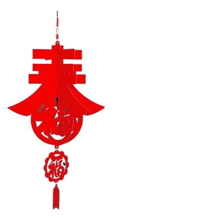 爱拉勾 春福字小灯笼 小号