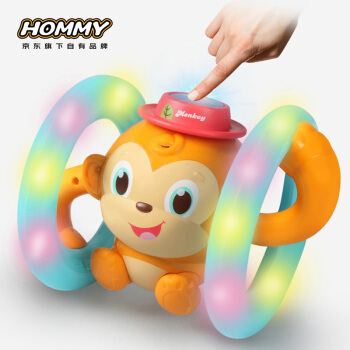 Hommy 儿童早教玩具 声控电动小蒙奇