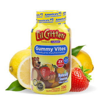 L'il Critters 丽贵 综合维生素 小熊软糖 190粒 *2件