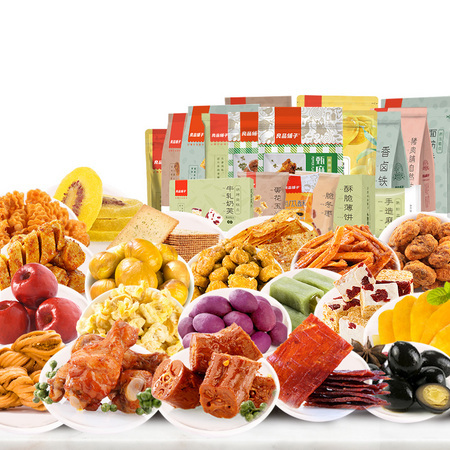 liangpinpuzi 良品铺子 坚果零食大礼包 1518g