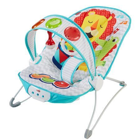 京东PLUS会员：Fisher-Price 费雪 GGD31 脚踏钢琴音乐弹弹椅