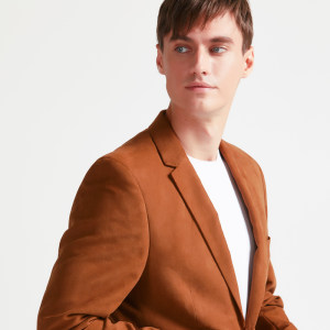 拉夫劳伦制造商 本米 男麂皮绒休闲夹克 241元包邮