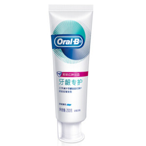 京东PLUS会员： Oral-B 欧乐-B 牙龈专护小白管牙膏 200g *3件