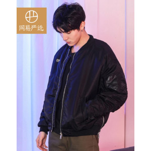 网易严选 云音乐潮流系列棒球夹克