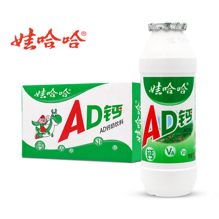 娃哈哈 AD钙奶 100ml*12瓶