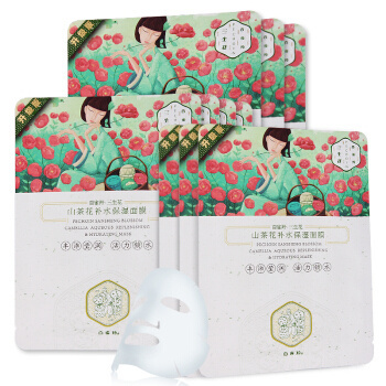 PEHCHAOLIN 百雀羚 三生花 补水保湿面膜 10片装 *8件