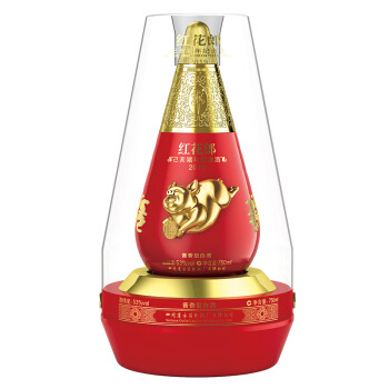 88VIP：LANGJIU 郎酒 红花郎 猪年生肖纪念酒 53度酱香型白酒 750ml